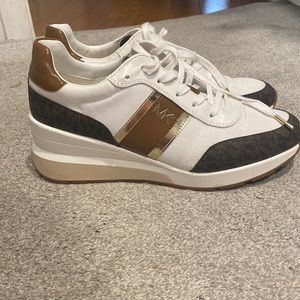 Michael Kors size 10 Wedge Sneakers